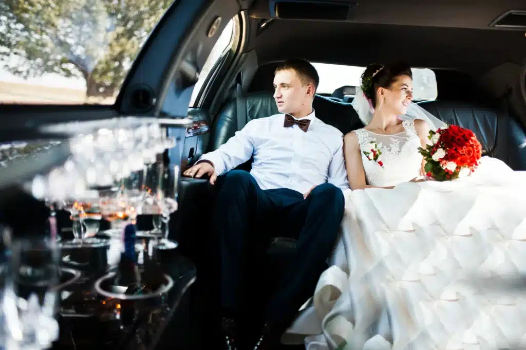 Luxury wedding transportation in Vancouver