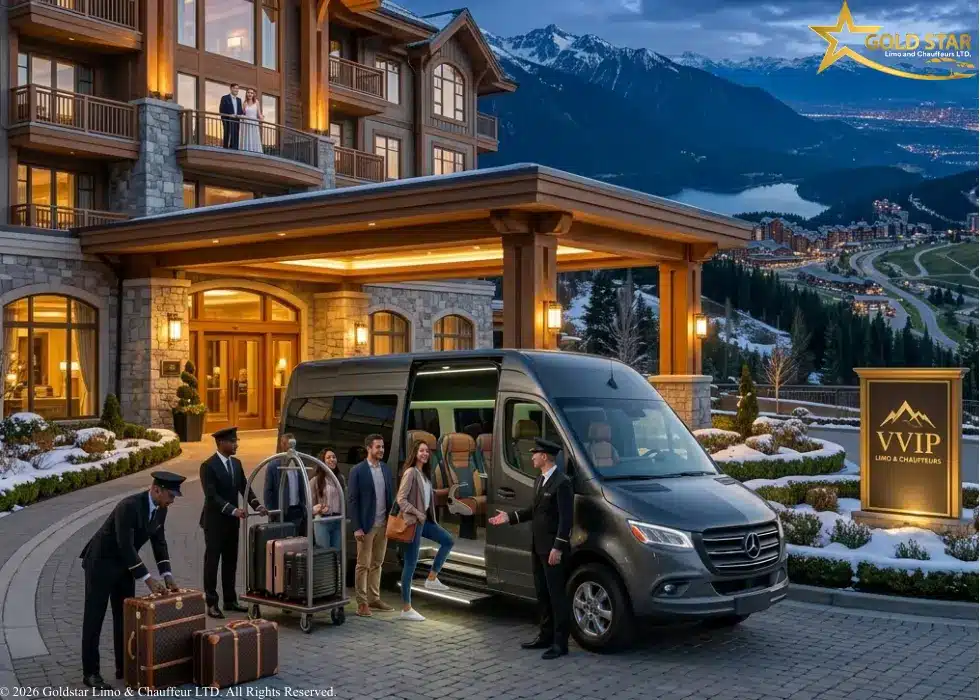 Vancouver to Whistler private transfer Sprinter Van
